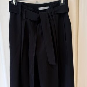 Vince Black Women's Trousers with Belt